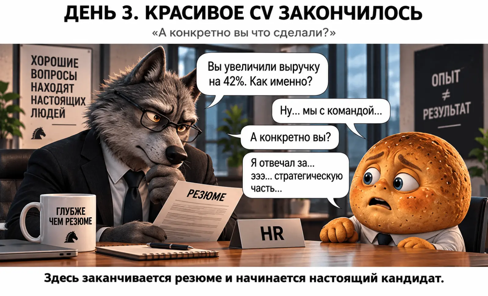 Я создал «идеального кандидата» и отправил его в 100 компаний. Вот где сломался найм