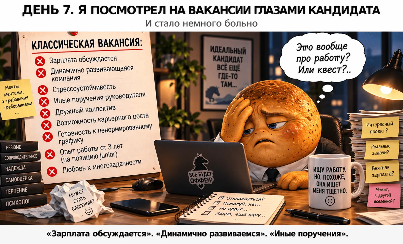 Я создал «идеального кандидата» и отправил его в 100 компаний. Вот где сломался найм